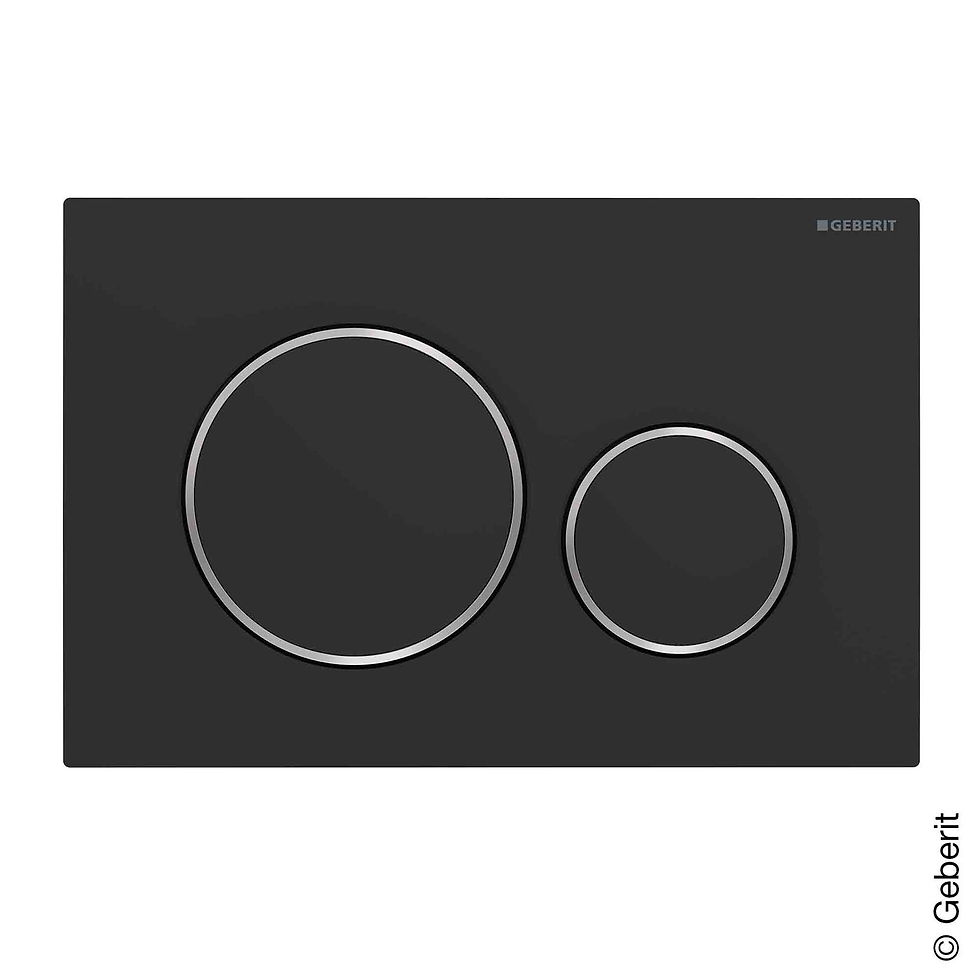 Miniature : Geberit Sigma20 Plaque de déclenchement Round