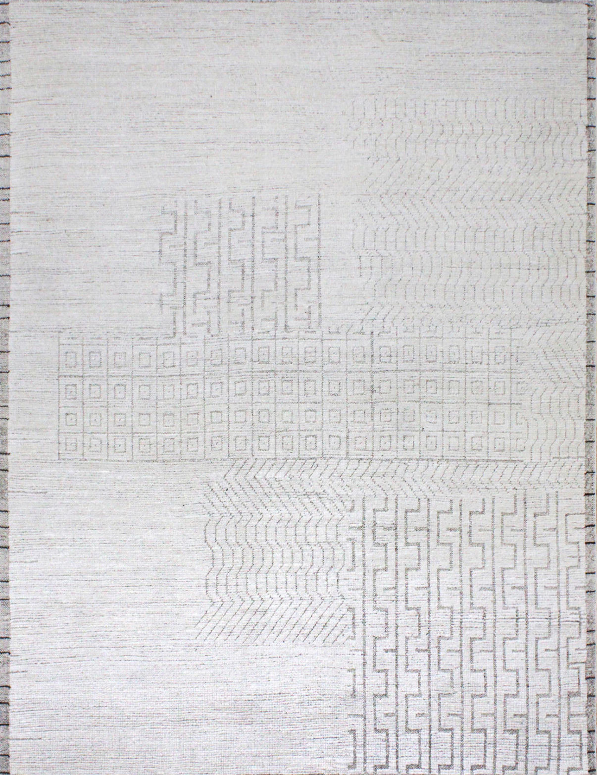 Hand-knotted Moroccan Rug