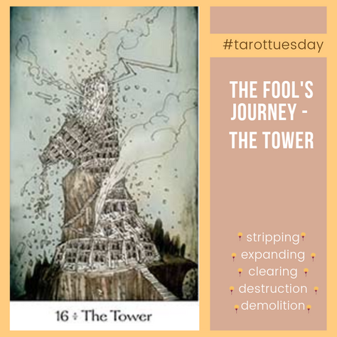 TarotTuesday: The Fool’s Journey - The Tower