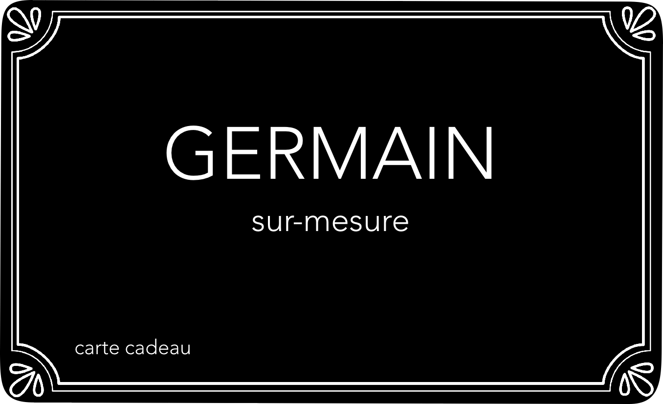 carte cadeau germain sur mesure
