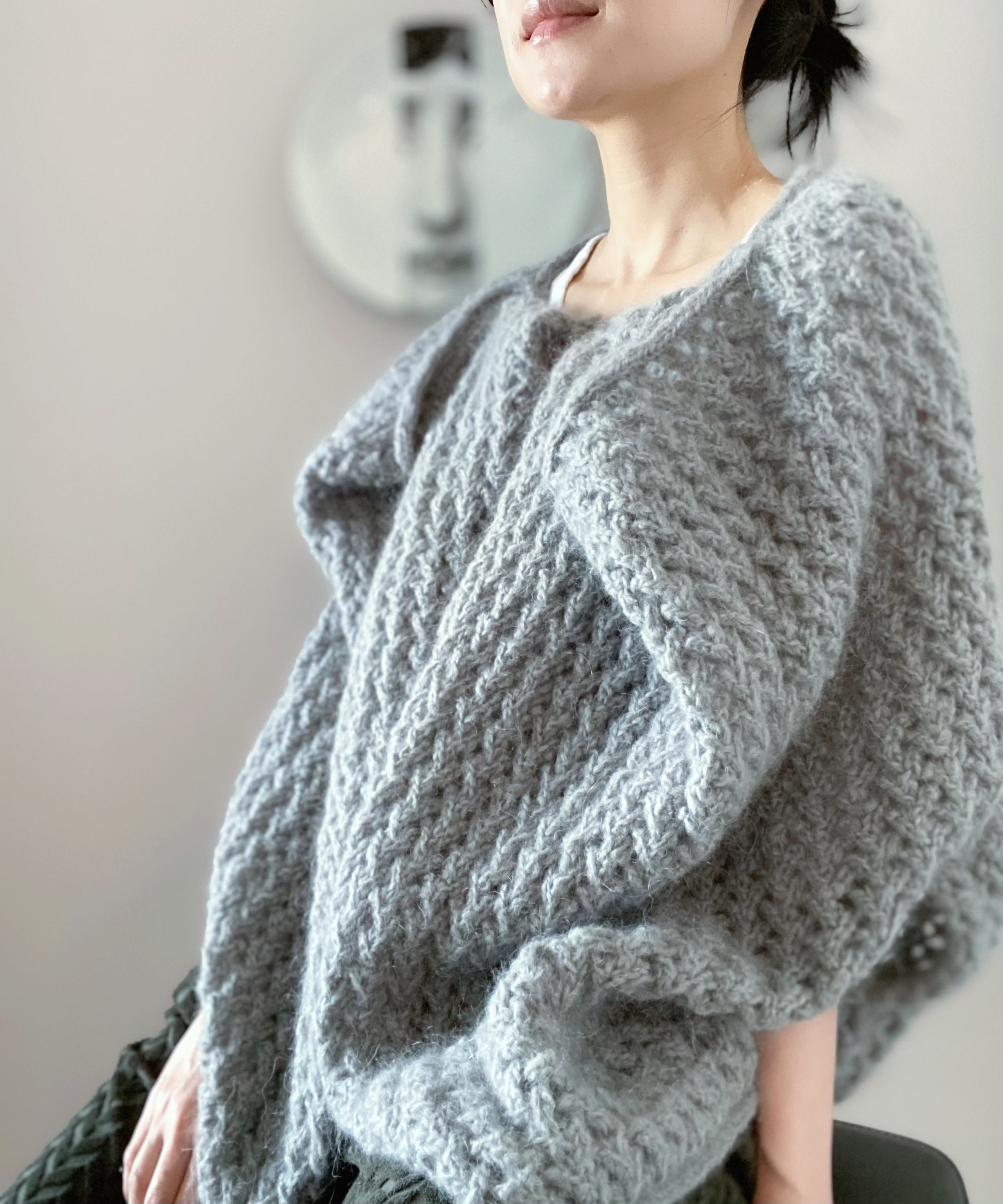 Rainy Day Cape Cardigan