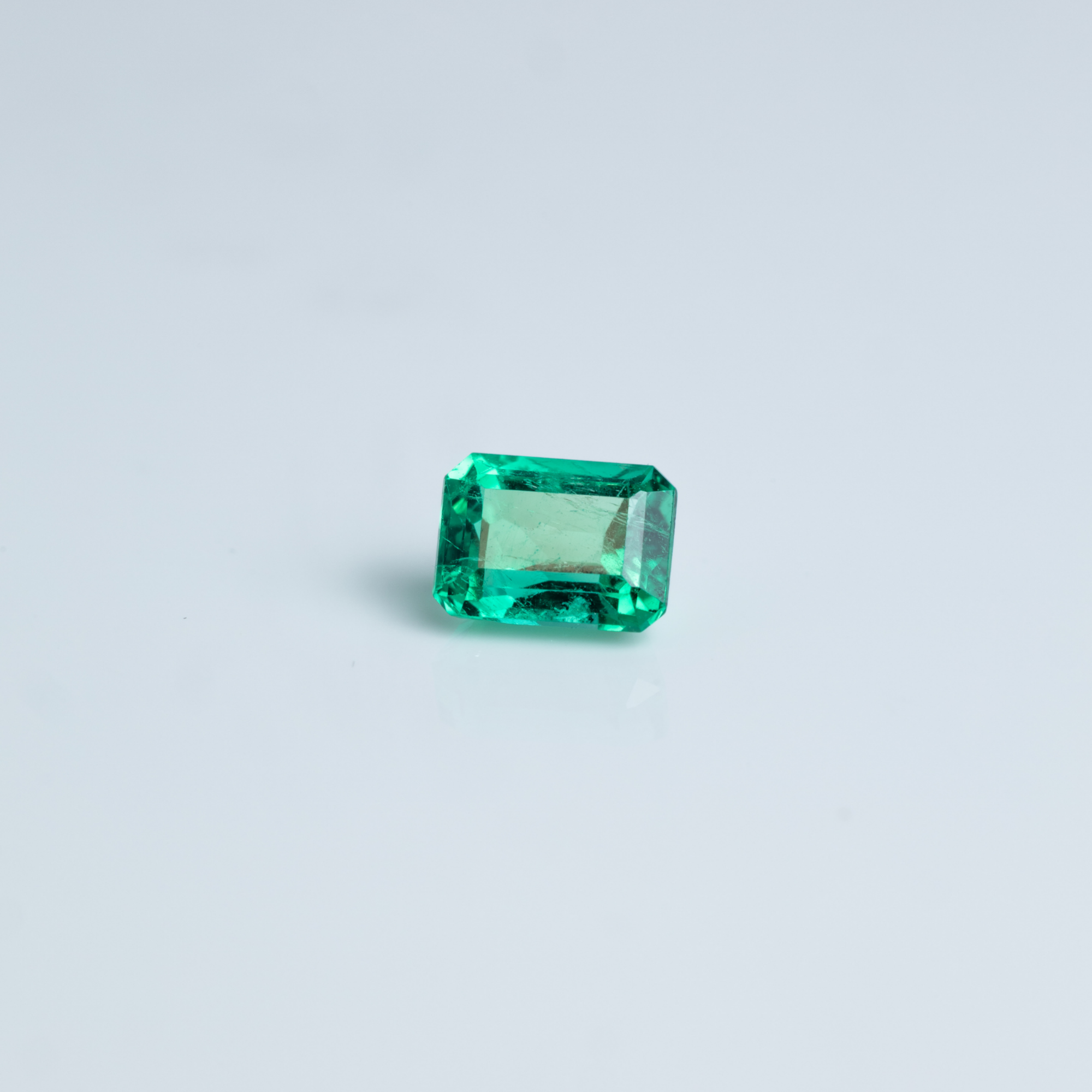 Esmeralda Natural Rectangular Facetado