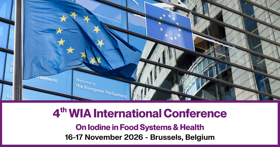 4th WIA International Conference on Iodine in Food Systems and Health