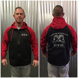 Old -School Varsity Zip Hoodie Medium We