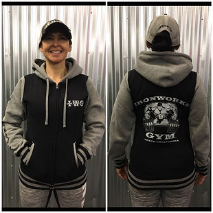 Old -School Varsity Zip Hoodie Heavyweig