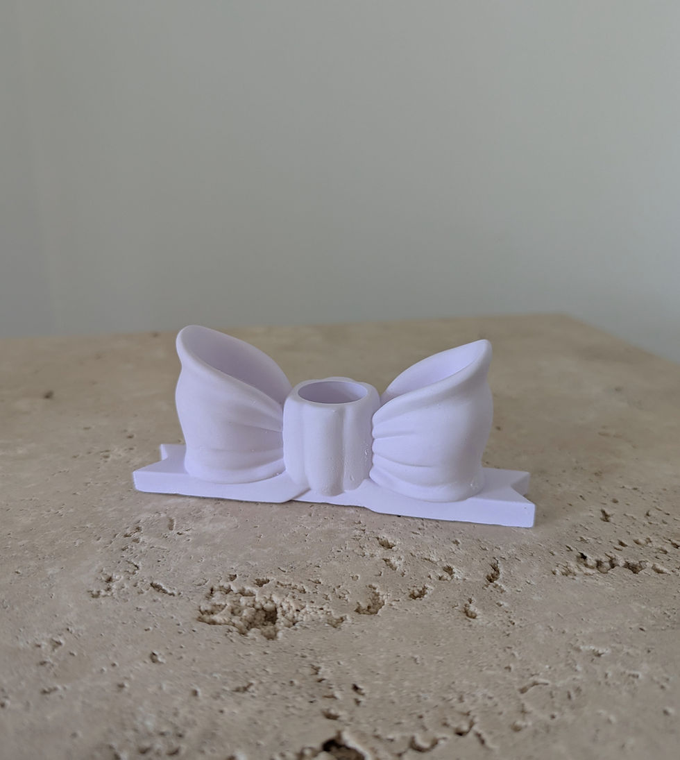 Thumbnail: Chic Bow Candle Holders