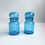 Thumbnail: Vintage Blue Belgium Bubble Glass Jars
