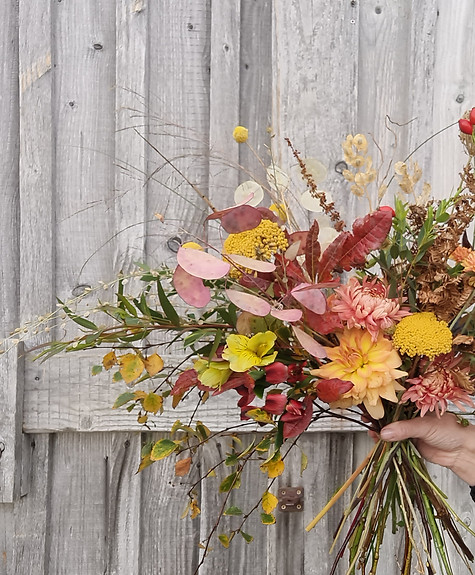 October Bridal Bouquet