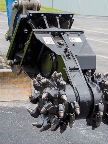 Attachment - Blue Diamond Rock Grinder