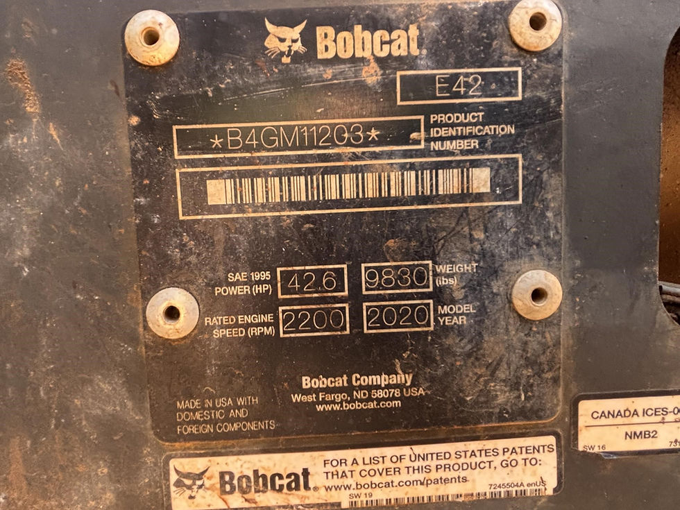 Thumbnail: Used 2020 Bobcat E42R2 - Stock: U163564