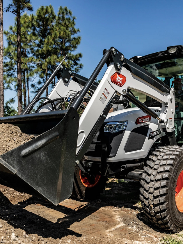 Rent a Bobcat UT6573 Utility Tractor | 73 HP Cab Utility Tractor Rental with Category 2 3-Point Hitch