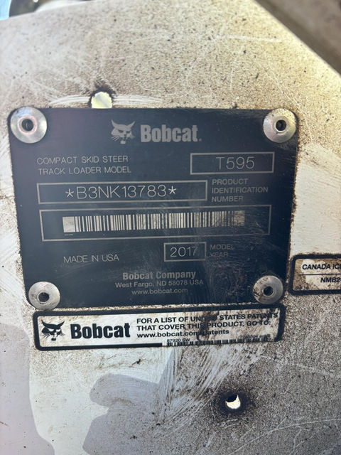 Used 2017 Bobcat T595 - Stock: B172312