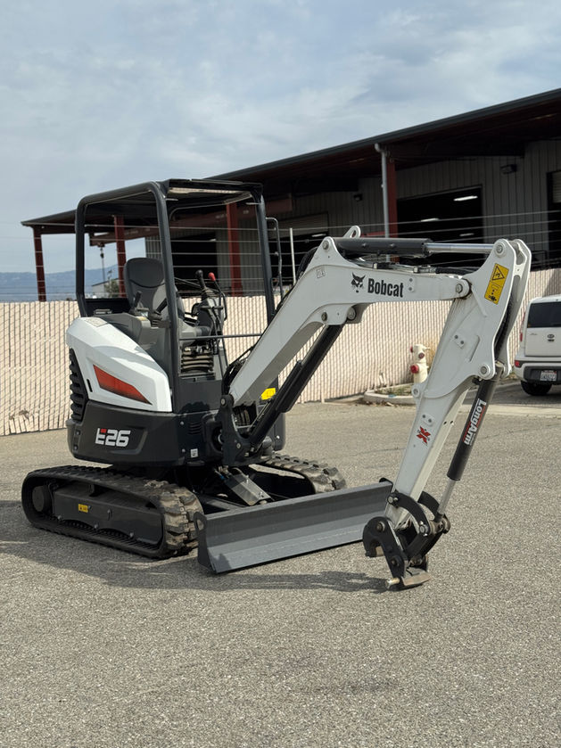 Rent Bobcat E26 Compact Excavator | Mini Excavator Rental with Minimal Tail Swing