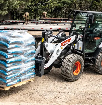 Rent Attachment - Bobcat Pallet Fork
