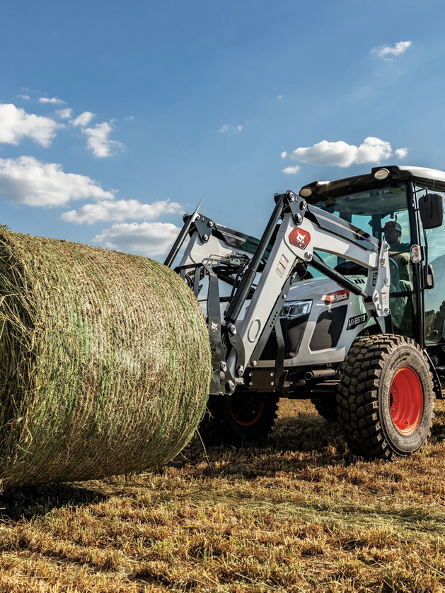 Rent a Bobcat UT6573 Utility Tractor | 73 HP Cab Utility Tractor Rental with Category 2 3-Point Hitch