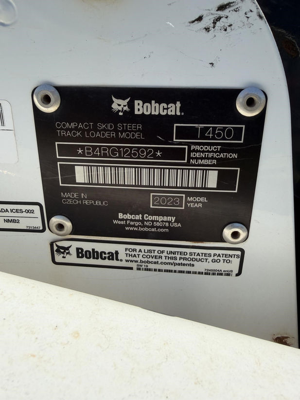 Used 2023 Bobcat T450 - Stock: K177955