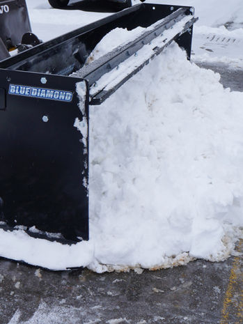 Attachment - Blue Diamond Snow Pusher