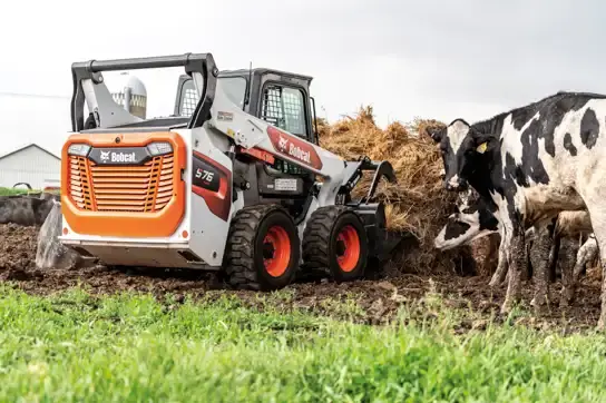 Bobcat S76-2 Skid-Steer Loader Rental | 74 HP Midsize Skid Steer Rental with 2,900 lb ROC
