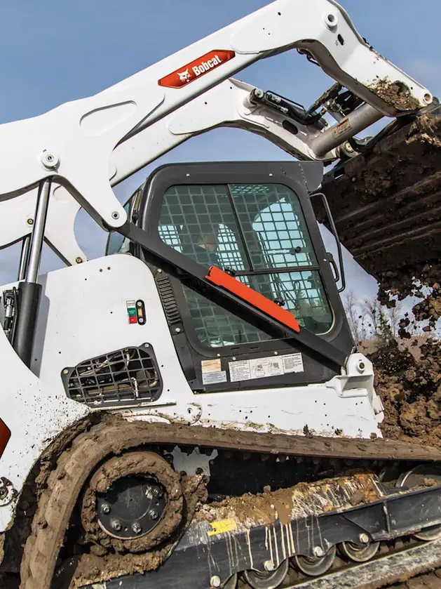 Rent a Bobcat T740 Compact Track Loader | 74 HP Track Loader Rental with 3,200 lb Rated Operating Capacity