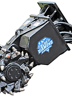 Attachment - Blue Diamond Rock Grinder