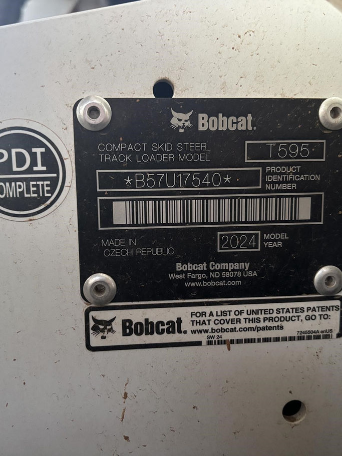 Used 2024 Bobcat T595 - Stock: B180453