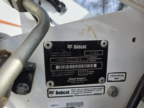 Used - 2022 Bobcat T740 - Stock: B170364