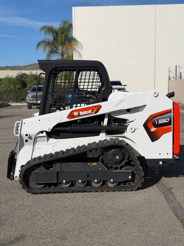 Bobcat T550 Compact Track Loader Rental | 68 HP Track Loader Rental with 1,995 lb ROC