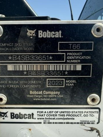 Used 2023 Bobcat T66 - Stock: Q179890