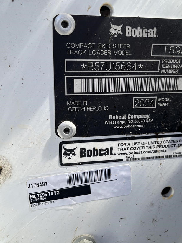 Used 2024 Bobcat T595 - Stock: J176491