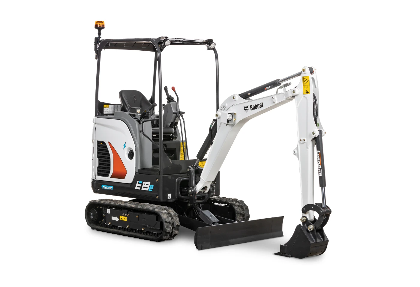 E19e Compact Excavator - Electric - Dig Depth: 8.4 ft - Weight: 4212 lbs