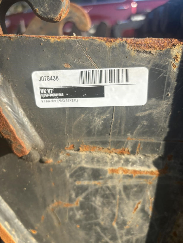 Used - 2021 Viking V7 Hydraulic Hammer/Breaker - Stock: J078438