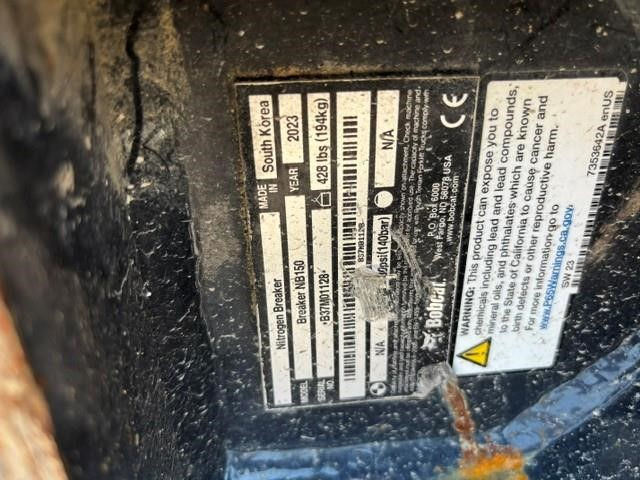 Used 2024 Bobcat NB150 Hydraulic Hammer/Breaker - Stock: V136316