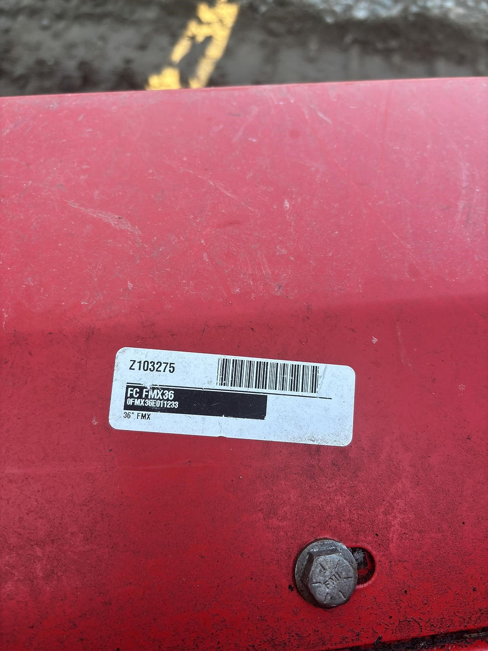 Thumbnail: Used 2023 Fecon FMX36 Mulcher - Stock: Z103275