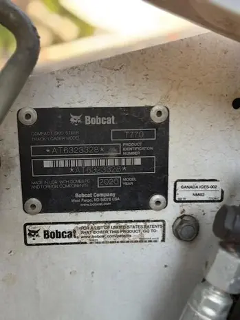 Used - 2020 Bobcat T770 - Stock: I159547