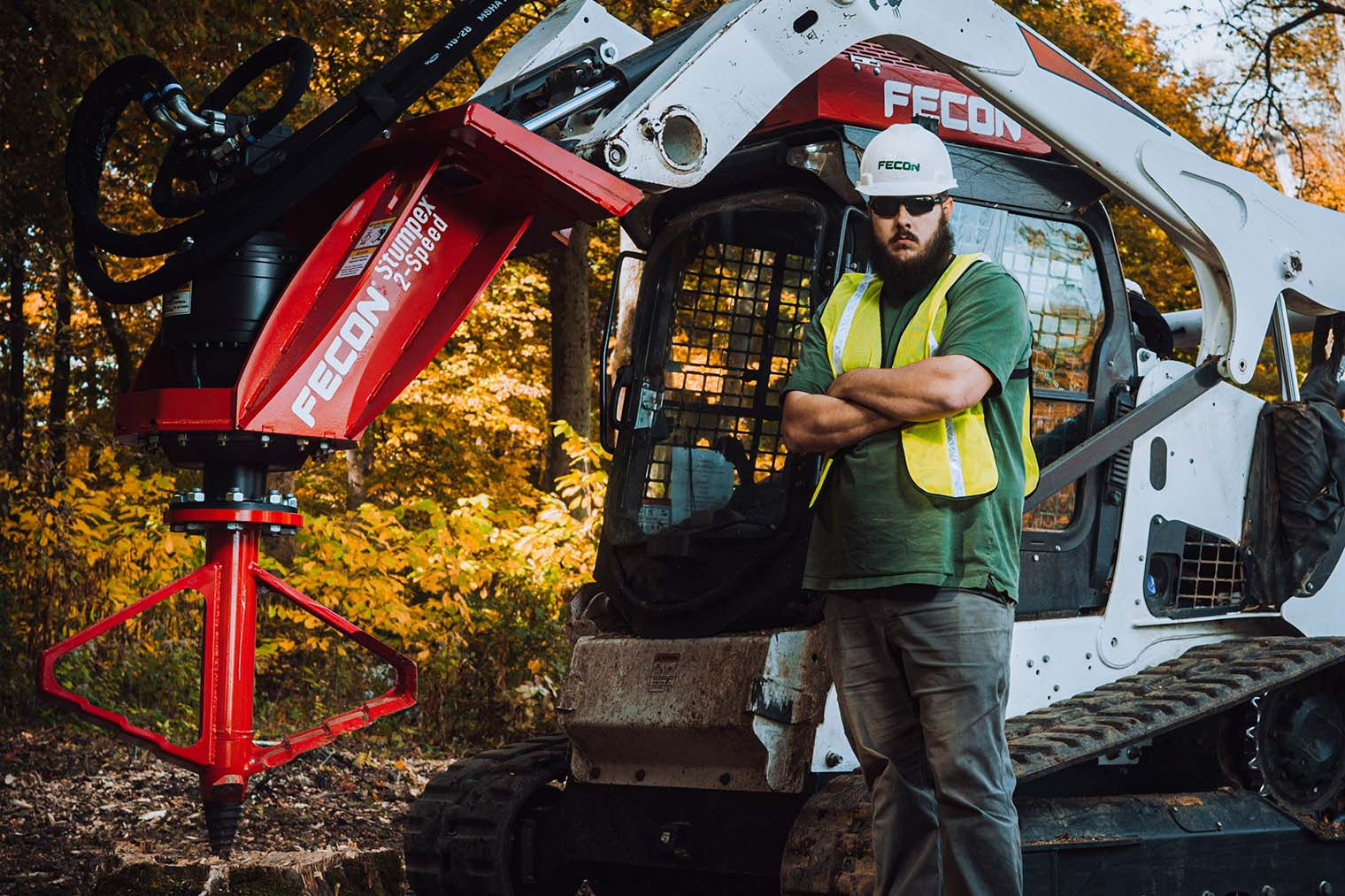 Attachment - Fecon STUMPEX 2-Speed Stump Grinder