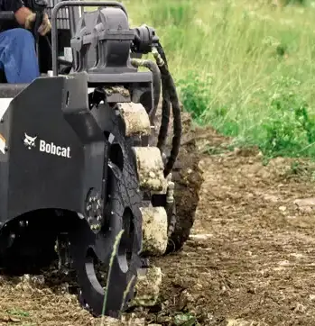 Rent Attachment - Bobcat Trench Compactor