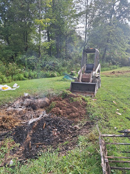 Treas Groundworks - Grading for Farm Stand - In Progress