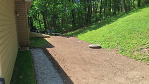 Driveway Expansion & Yard Grading
