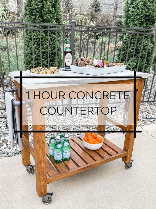 Concrete Countertop in ONE Hour