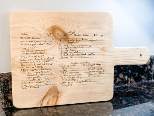 DIY Cutting Board/Wood Transfer