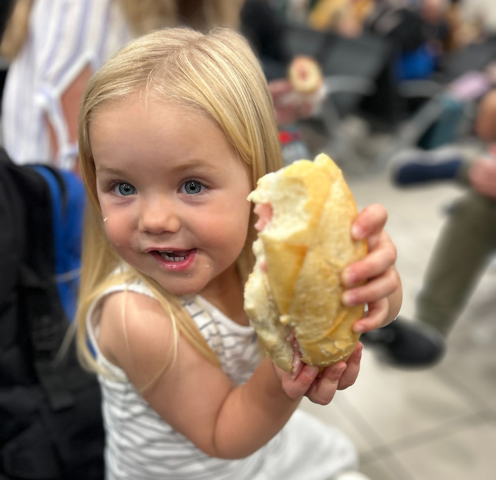 Gratis all inclusive mat flygplats Rhodos