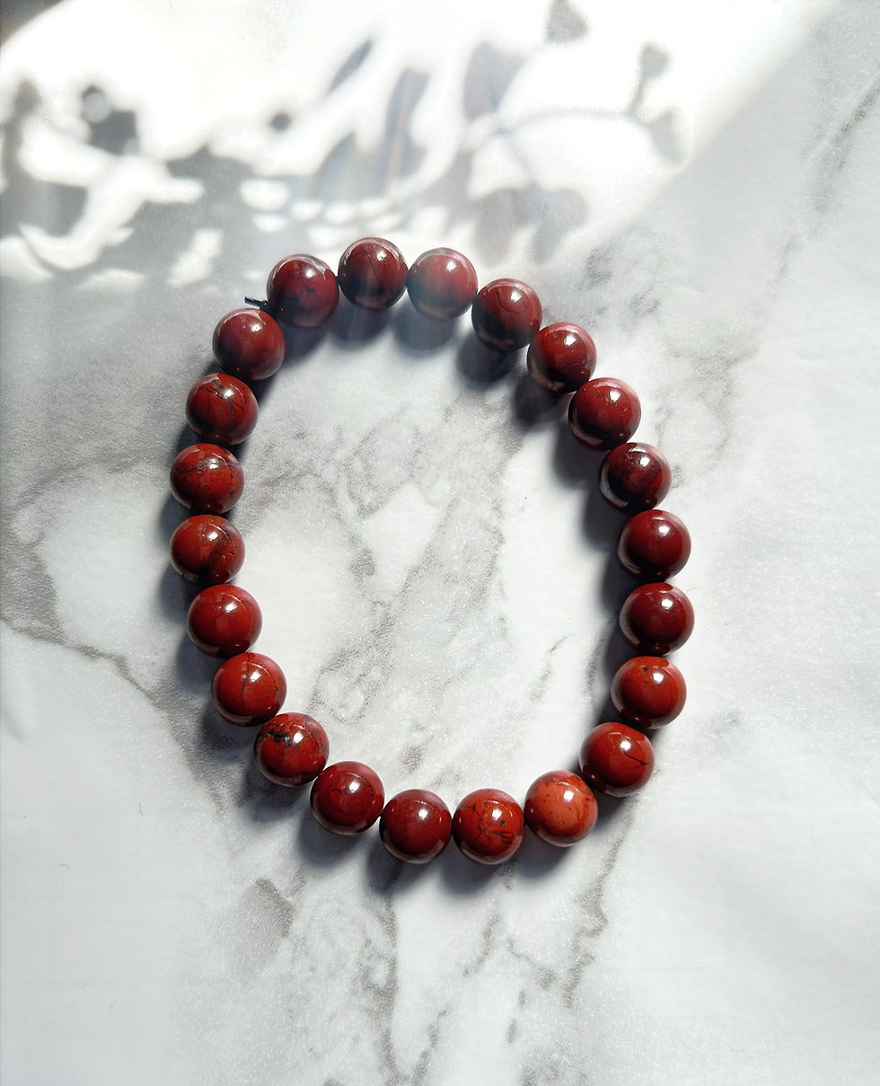 Miniature : 8mm Solid Healing Bracelets