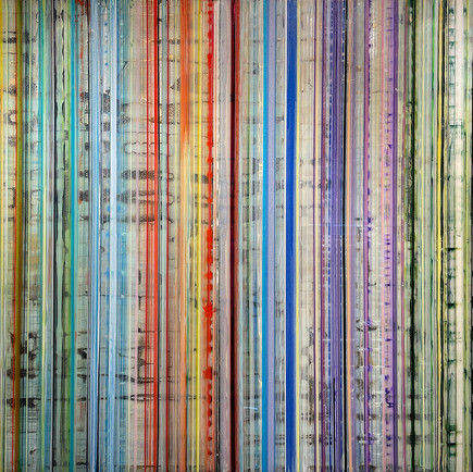 48X48 inches, collected