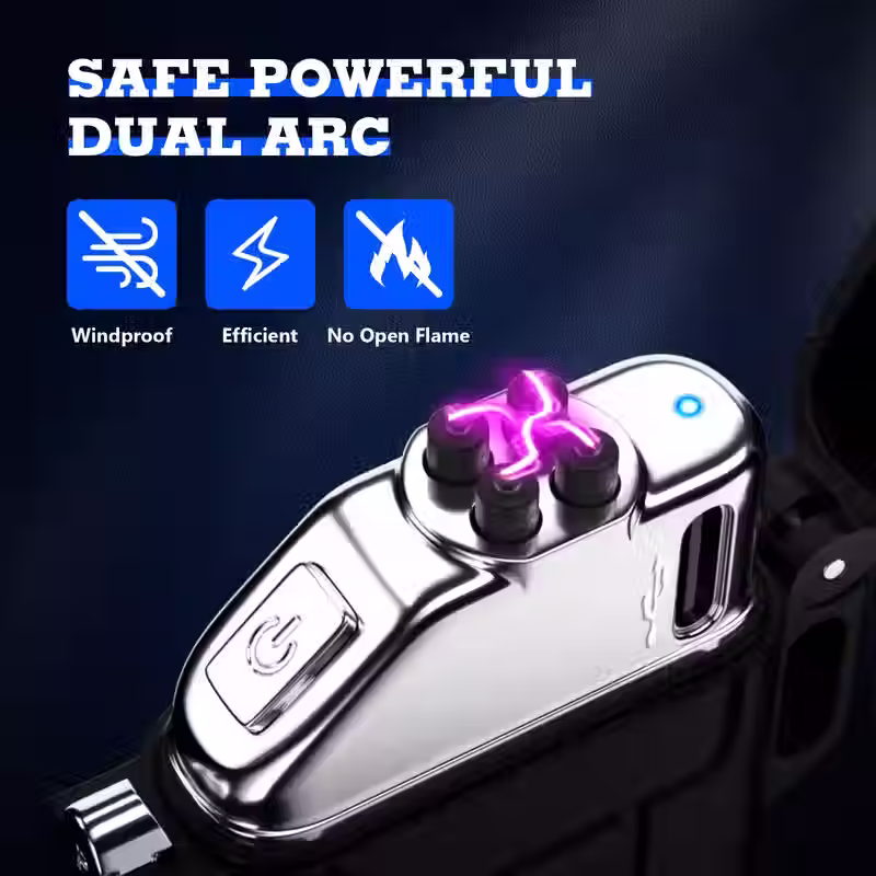 Thumbnail: Explore Electric Lighter Rechargeable USB, Electronic Plasma Arc Lighter