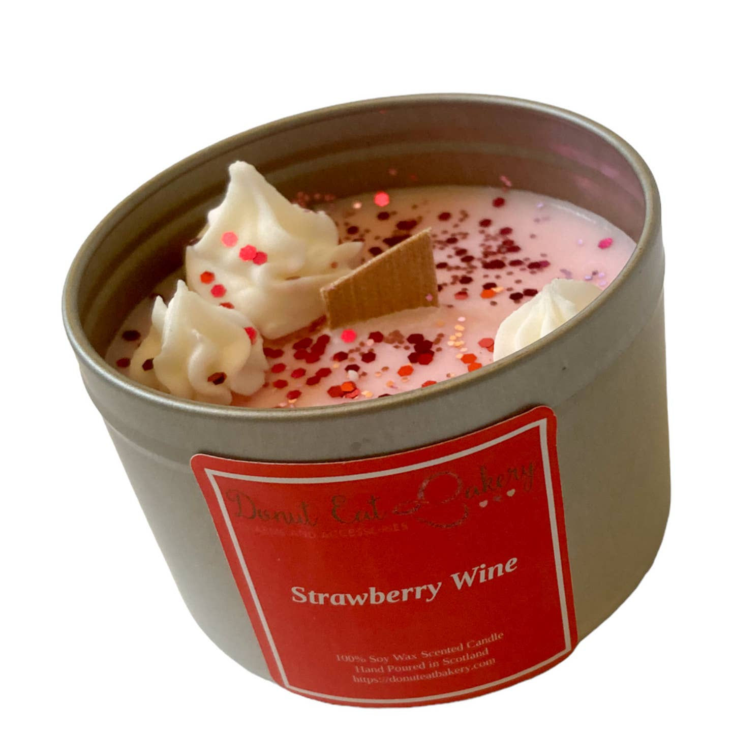 Strawberry Wine Scented Wood Wick Candle

240ml Soy Wax Scented Candle 