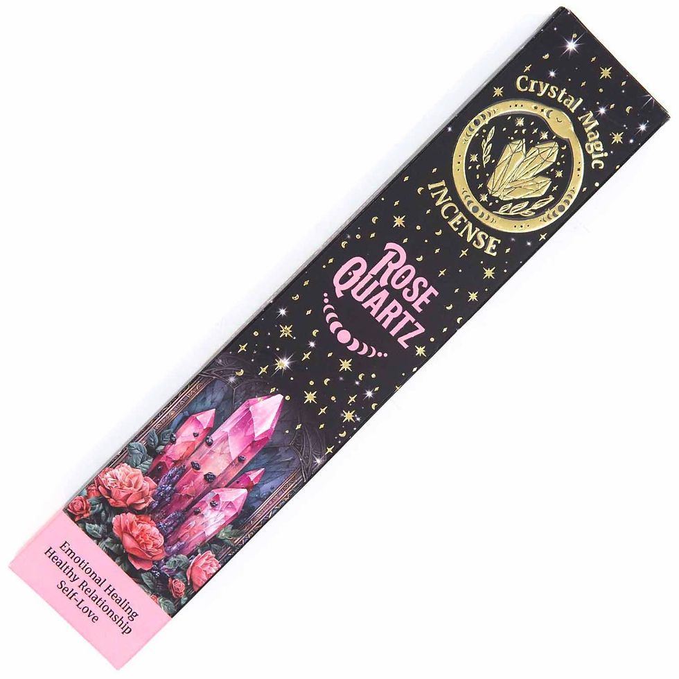 Thumbnail: Rose quartz crystal magic incense 