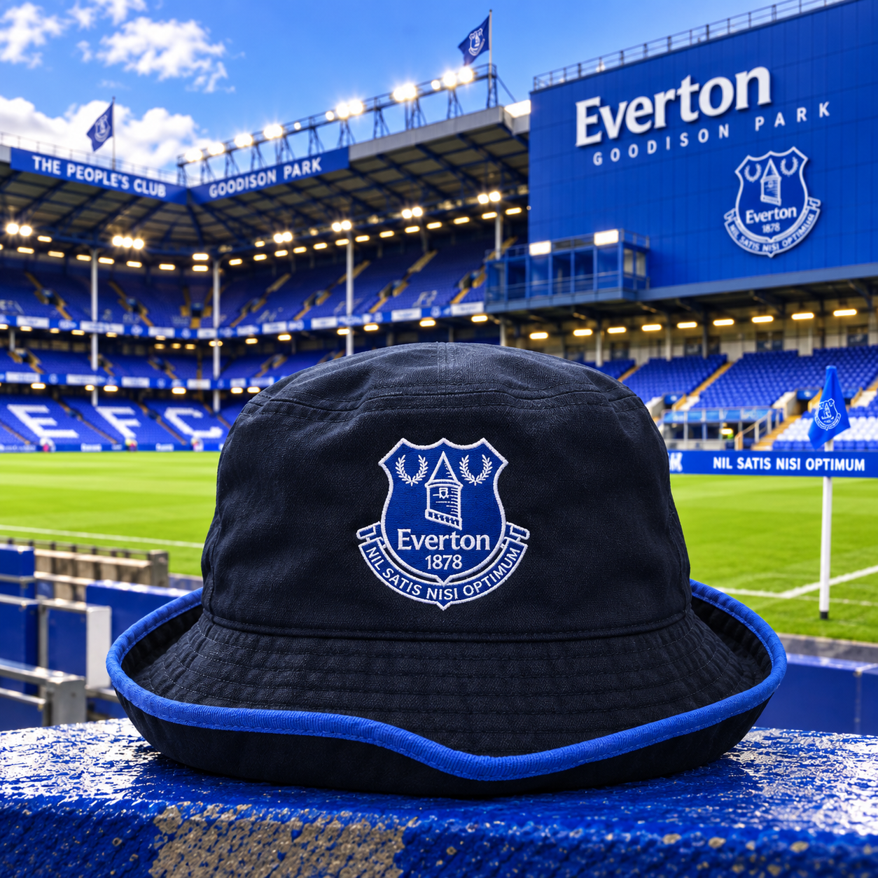 Everton Bucket Hat

Official Merchandise 