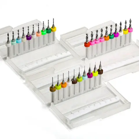 Miniatura: Brocas 1/8" 30pcs 0.1mm - 3mm