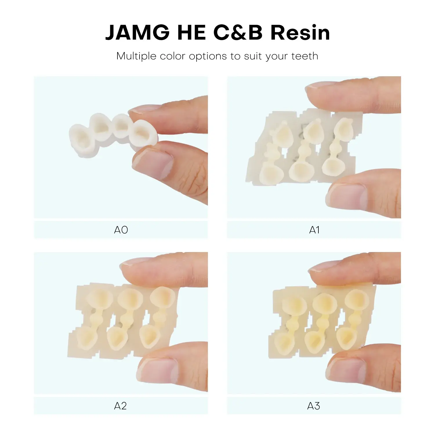 Resina Temporal puente y corona FDA