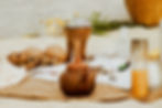 Candles and ceremonial elements used during a symbolic wedding ritual to seal the couple’s union.